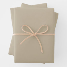 Weiches hellbeiges Hintergrundbild – Hochzeitsdesi Geschenkpapier Set