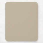 Weiches hellbeiges Hintergrundbild – Hochzeitsdesi Mousepad (Vorne)