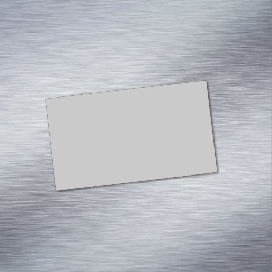 Weiches Hellgrau Geometrisch Magnetische Visitenkarte (Beispiel)