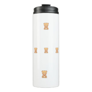 Weiches Herz Große Liebe Süßer Teddybär Thermosbecher