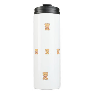 Weiches Herz Große Liebe Süßer Teddybär Thermosbecher