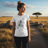 Weiches Herz Wilder Geist T-Shirt Löwin