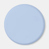 Weiches Himmelblau-Magnet Magnet (Vorne)