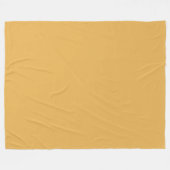 Weiches Honig-Gold-Fließdecke Fleecedecke (Vorderseite (Horizontal))