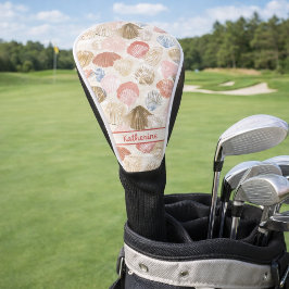 Weiches Küstenmeer-Muschel-Strandmuster Golf Headcover