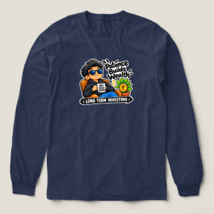 Weiches Langarm-Tri-Blend-Investor Cool Investor Tri-Blend Shirt