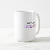 Weiches Leben Lade Ästhetik Zitat Kaffeetasse (VorderseiteRechts)