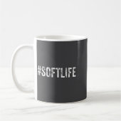 Weiches Leben Stress dich nicht Stress WeichesLebe Kaffeetasse (Links)