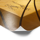 Weiches Licht. Fotodruck (Ecke)