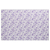 Weiches lila Botanical Toile Stoff (Yard (91,4 cm))