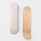 Weiches Minimal-Herz-Muster Skateboard (Vorderseite)