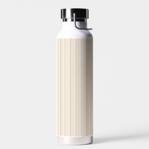 Weiches neutrales Streifenmuster Trinkflasche
