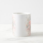 Weiches Pastell-Blumenbouquet Kaffeetasse (Mittel)