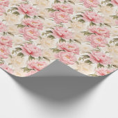 Weiches Peony Dreams Wrapping Paper Geschenkpapier (Ecke)