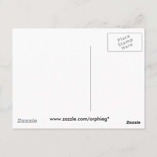 Weiches Postcard Postkarte (Rückseite)