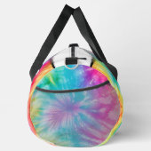Weiches Regenbogen-Tie-Dye-Monogramm-Personalized- Duffle Bag (Rechts)