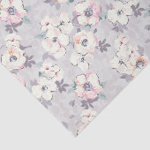 Weiches rosa Aquarell-Muster Seidenpapier (Ausschnitt)