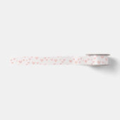Weiches rosa Herz Satinband (Vorderseite)