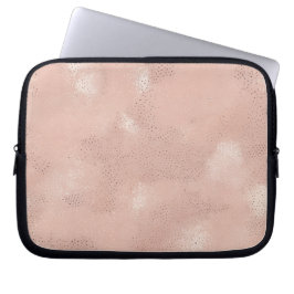 Weiches Rosa Texturmuster Laptopschutzhülle