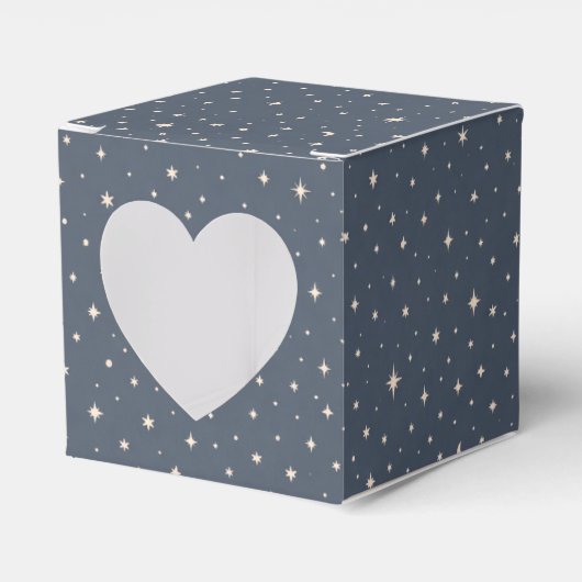 Weiches Sternmuster Ästhetik Geschenkschachtel (Vorderseite)
