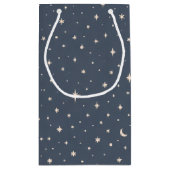 Weiches Sternmuster Ästhetik Kleine Geschenktüte (Rückseite)
