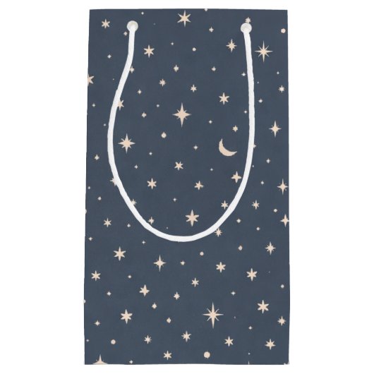 Weiches Sternmuster Ästhetik Kleine Geschenktüte (Vorderseite)