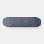 Weiches Sternmuster Ästhetik Skateboard (Horizontal)