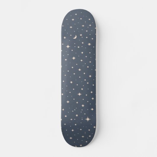 Weiches Sternmuster Ästhetik Skateboard (Vorderseite)