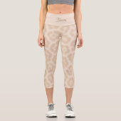 Weiches Tier-Luxus-Muster | warm Capri Leggings (Vorderseite)