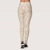 Weiches Tier-Luxus-Muster | warm Leggings (Rückseite)