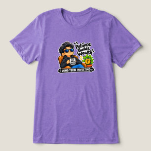 Weiches Tri-Blend-Investoren-T-Shirt - Cool Invest Tri-Blend Shirt