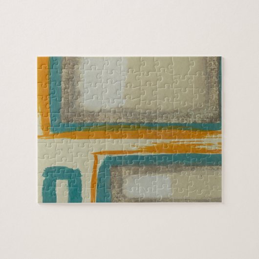 Weiches und mutiges Rothko inspiriertes abstraktes Puzzle (Horizontal)