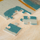 Weiches und mutiges Rothko inspiriertes abstraktes Puzzle (Seite)