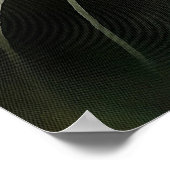 Weiches und sanftes Fell und Purr einer grauen Kat Poster (Ecke)