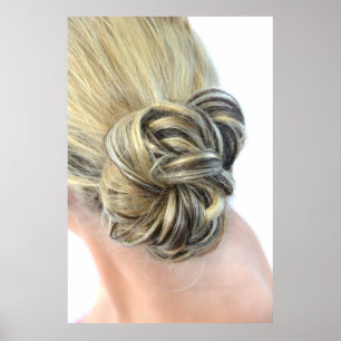 Weiches Updo Plakat