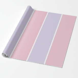 Weiches vertikales Streifenmuster-Design Geschenkpapier