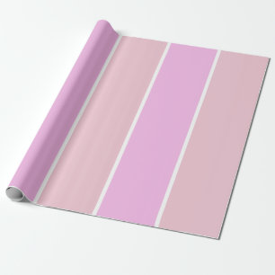 Weiches vertikales Streifenmuster-Design Geschenkpapier