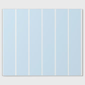 Weiches vertikales Streifenmuster-Design Geschenkpapier (Flach)