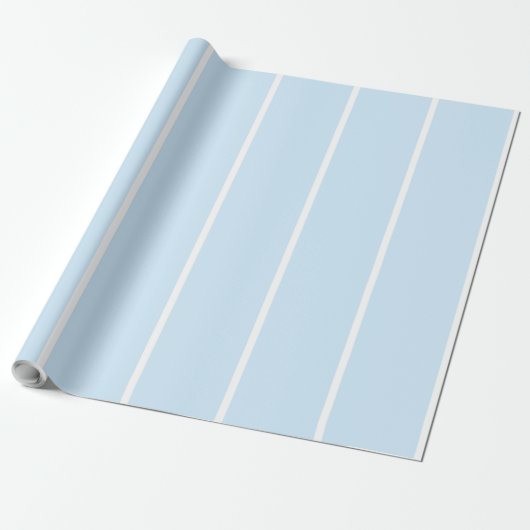 Weiches vertikales Streifenmuster-Design Geschenkpapier (Ungerollt)