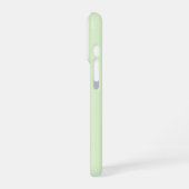 Weiches vertikales Streifenmuster-Design iPhone Hülle (Linke Seite)