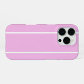 Weiches vertikales Streifenmuster-Design iPhone Hülle (Rückseite (Horizontal))