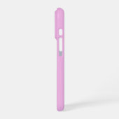 Weiches vertikales Streifenmuster-Design iPhone Hülle (Linke Seite)