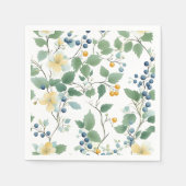 Weiches, von der Natur Inspiriert Design Serviette (Vorderseite)