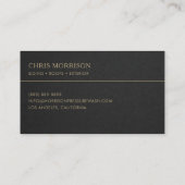 Weiches Waschen  Visitenkarte (Rückseite)