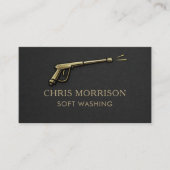 Weiches Waschen  Visitenkarte (Vorderseite)