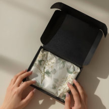 Weiches weißes Hortensien-Blumenmuster