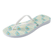 Weiches Wellen-Muster Badesandalen (Schrägansicht)