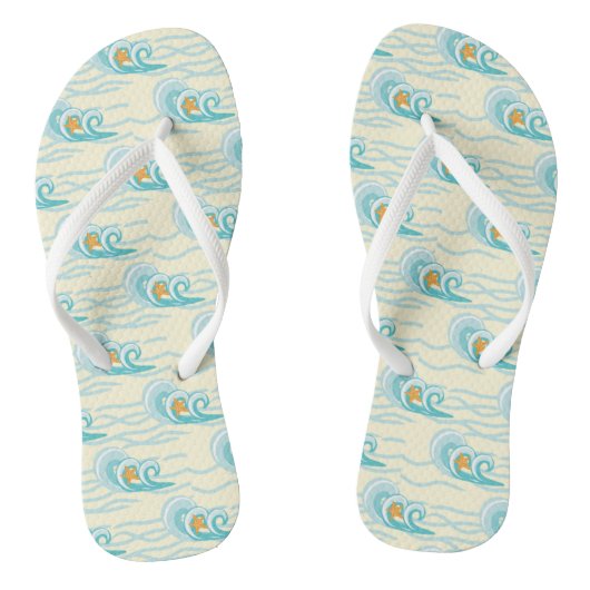 Weiches Wellen-Muster Badesandalen (Fußbett)