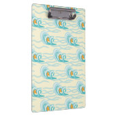 Weiches Wellen-Muster Klemmbrett (Rechts)