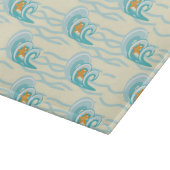Weiches Wellen-Muster Schneidebrett (Ecke)